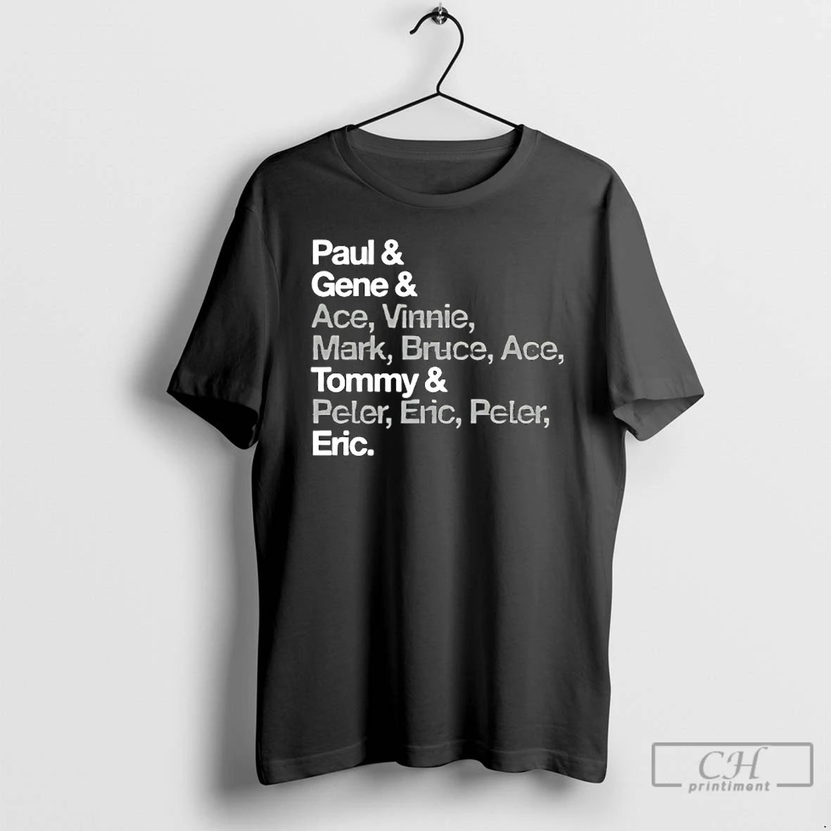 Classic Paul Gene Ace Vinnie Mark Bruce Ace Tommy Peter Eric Peter Eric T Shirts Hoodie, Sweatshirt | CiraTrend.com
