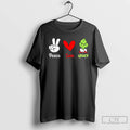 Classic Peace Love Grinch Festive Holiday