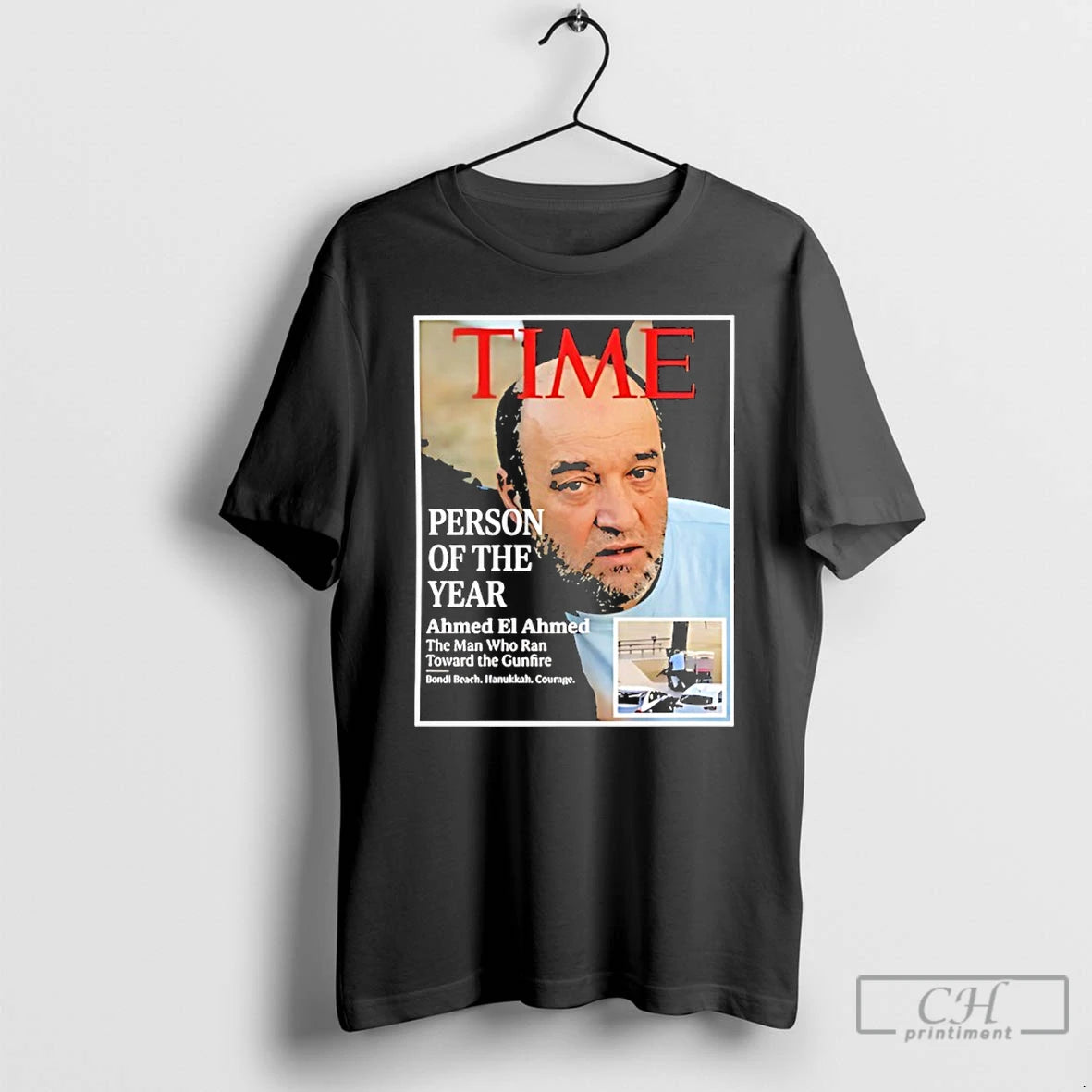 Classic Person Of The Year Ahmed El Ahmed Bondi Beach Hero T-Shirts, Hoodie, Sweatshirt | CiraTrend.com