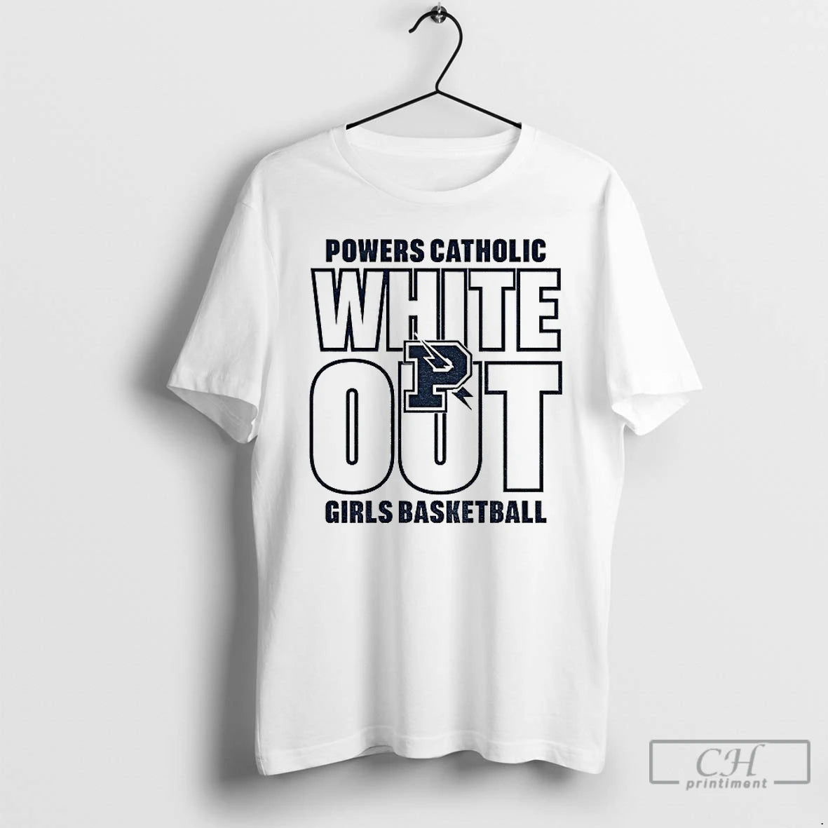 Classic Petoskey Powers Catholic White Out Girls Basketball T-Shirts, Hoodie, Sweatshirt | CiraTrend.com