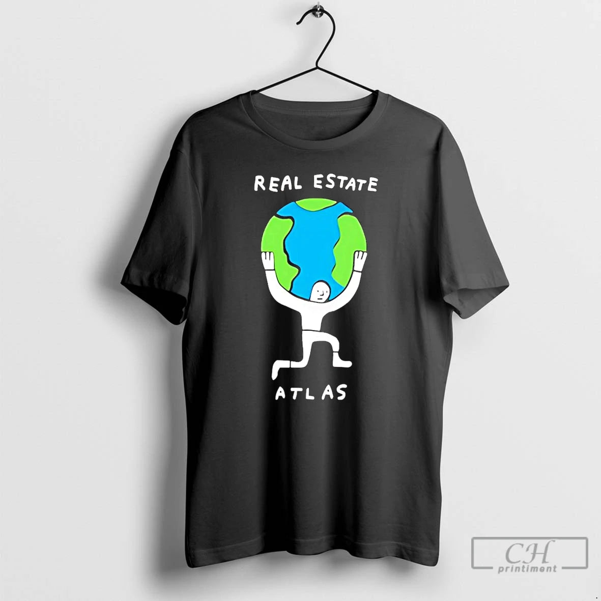 Classic Planet Earth Real Estate Atlas T Shirts Hoodie Longsleeve
