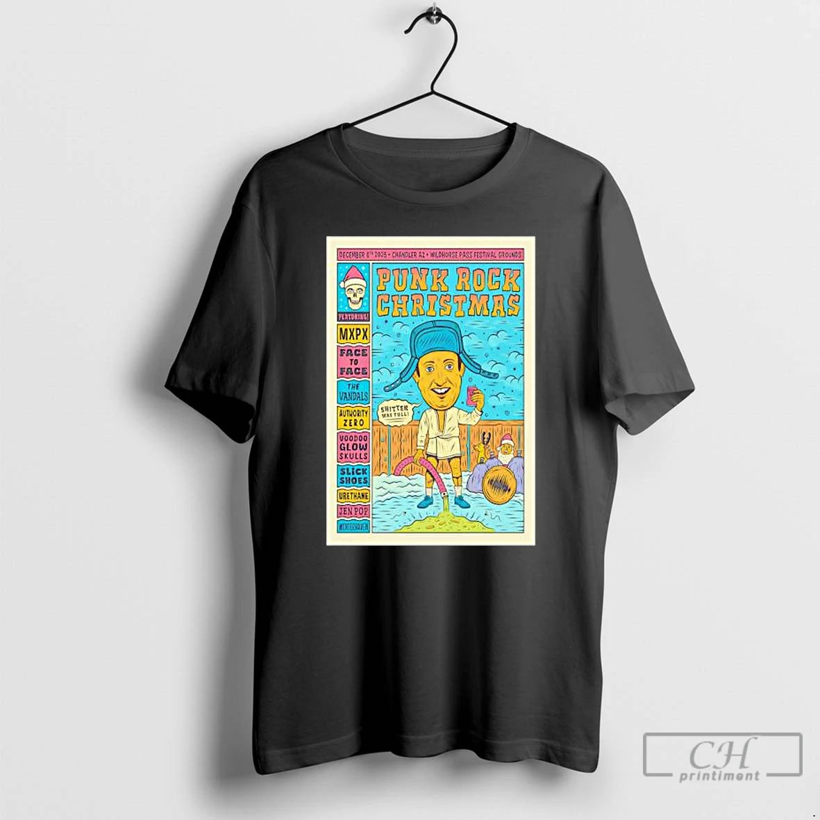 Classic Punk Rock Christmas 12 6 2025 Chandler Az T-Shirts, Hoodie, Sweatshirt | CiraTrend.com