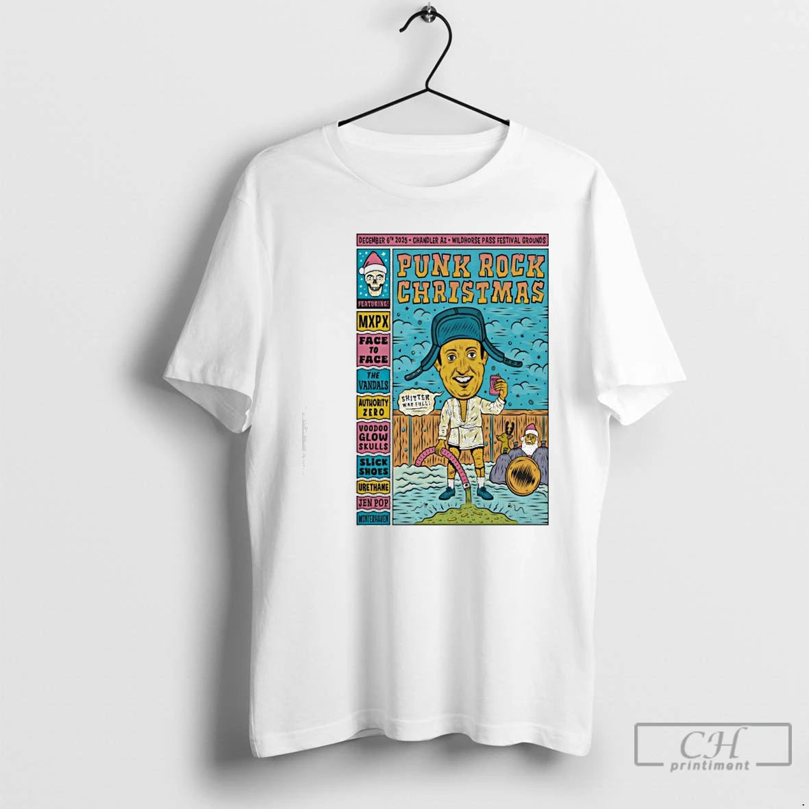 Classic Punk Rock Christmas Event Chandler On Dec 6 2025 T-Shirts, Hoodie, Sweatshirt | CiraTrend.com