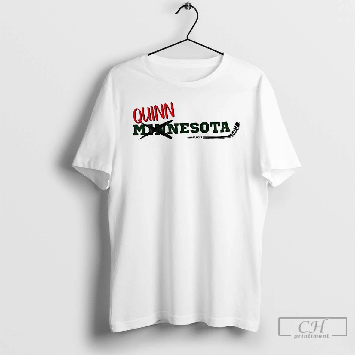 Classic Quinn Hughes Quinnesota Mn Wild Hockey T-Shirts, Hoodie, Sweatshirt | CiraTrend.com
