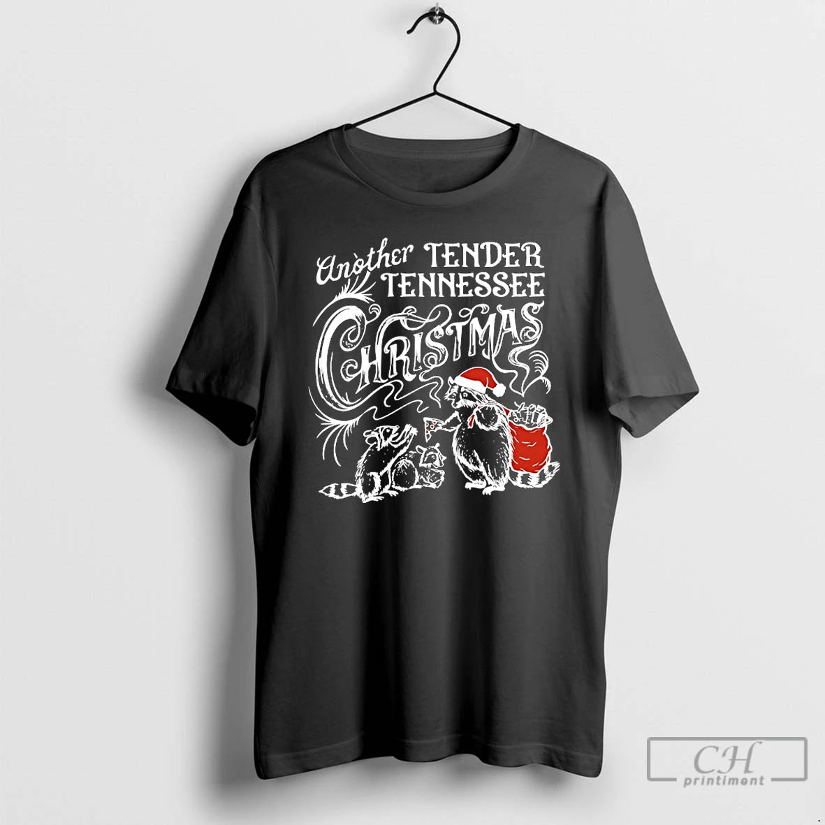 Classic Raccoon Santa Another Tender Tennessee Christmas T-Shirts, Hoodie, Sweatshirt | CiraTrend.com