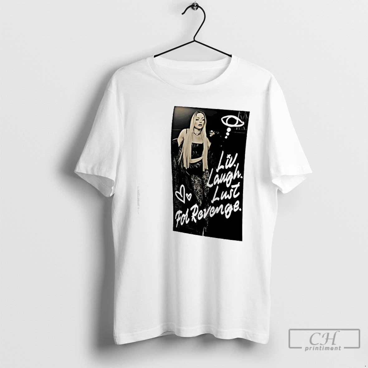Classic Red Liv Morgan Liv Laugh Lust For Revenge Graphic T-Shirts, Hoodie, Sweatshirt | CiraTrend.com