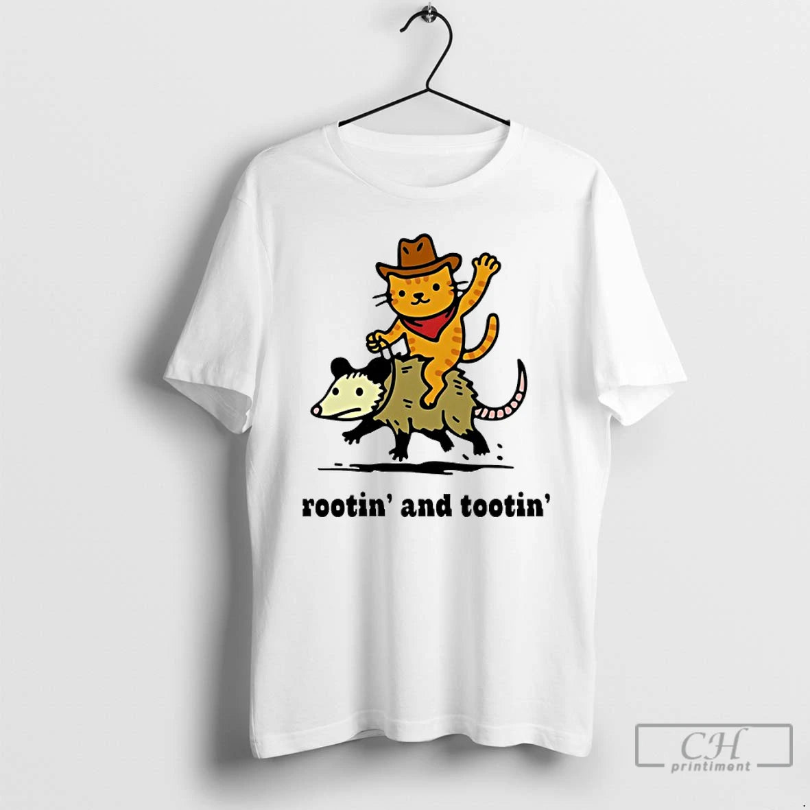 Classic Rootin And Tootin Cat Cowboy And Rat T-Shirts, Hoodie, Sweatshirt | CiraTrend.com