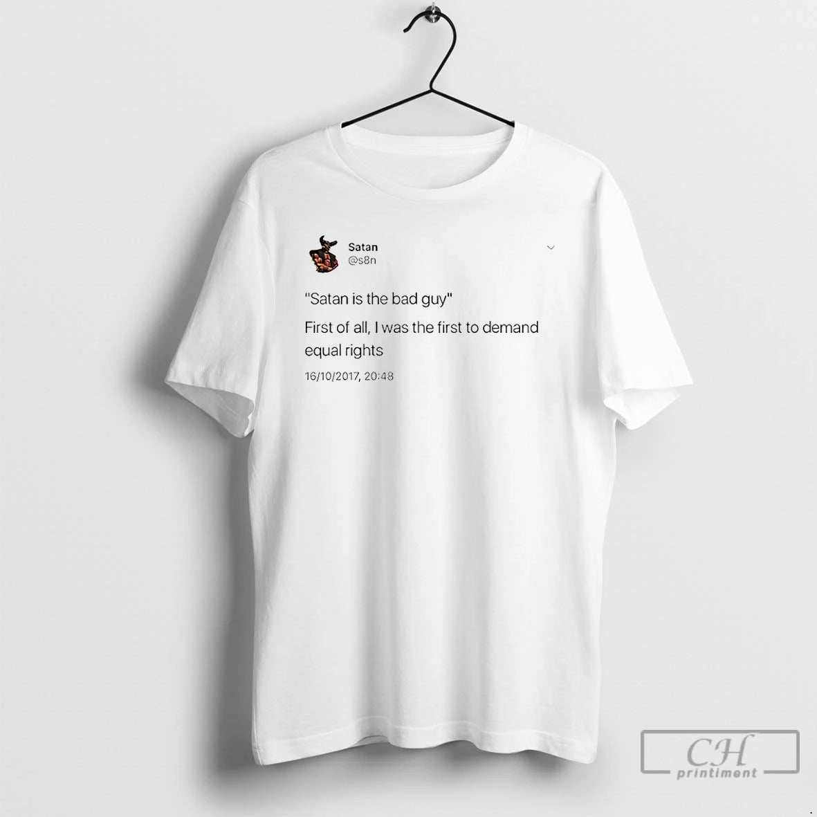 Classic Satan Is The Bad Guy First Of All T-Shirts, Hoodie, Sweatshirt | CiraTrend.com