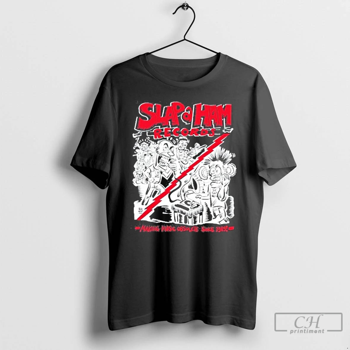 Classic Slap A Ham Records Making Music Obsolete 2025 T-Shirts, Hoodie, Sweatshirt | CiraTrend.com