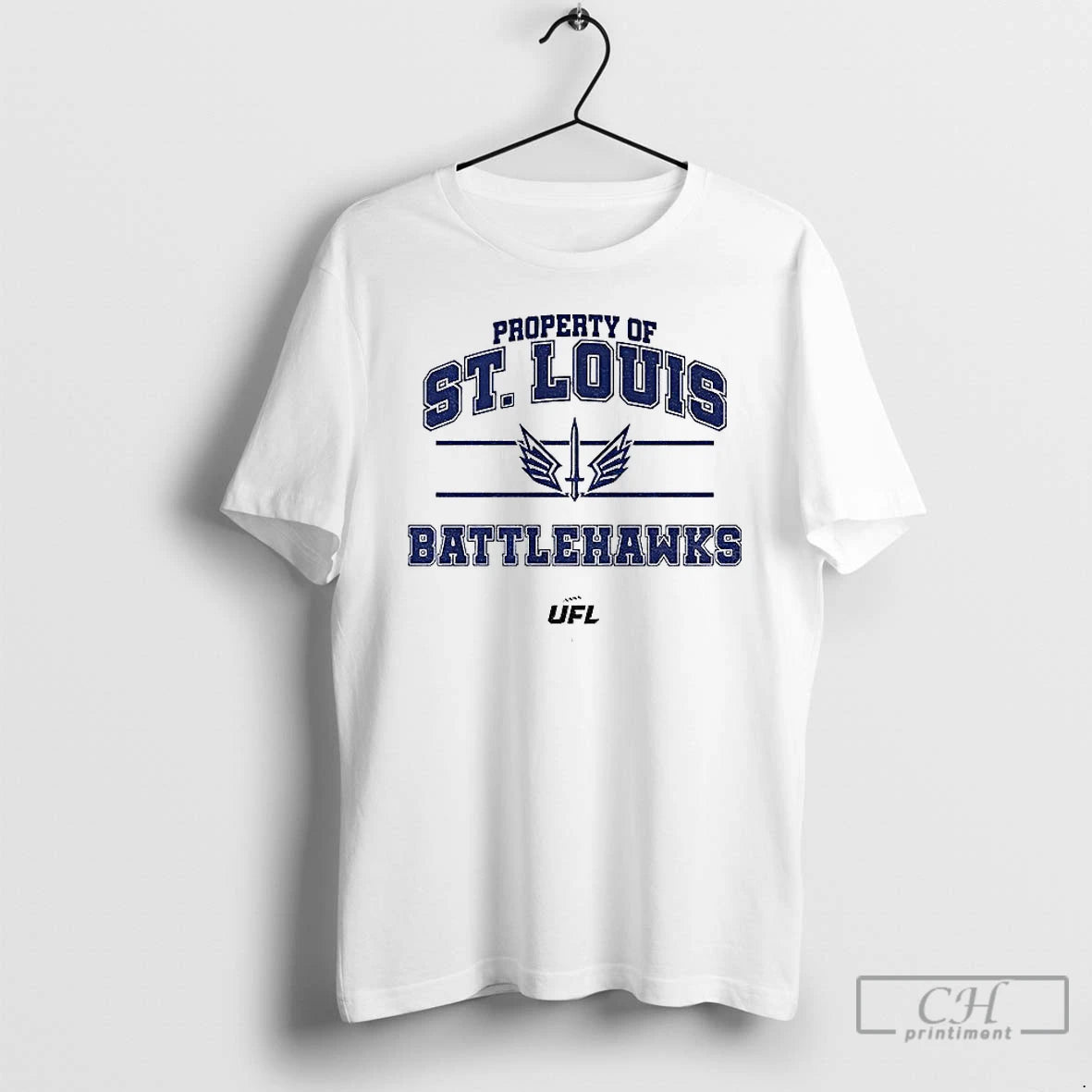 Classic St Louis Battlehawks Ufl Property Of St Louis Battlehawks T-Shirts, Hoodie, Sweatshirt | CiraTrend.com