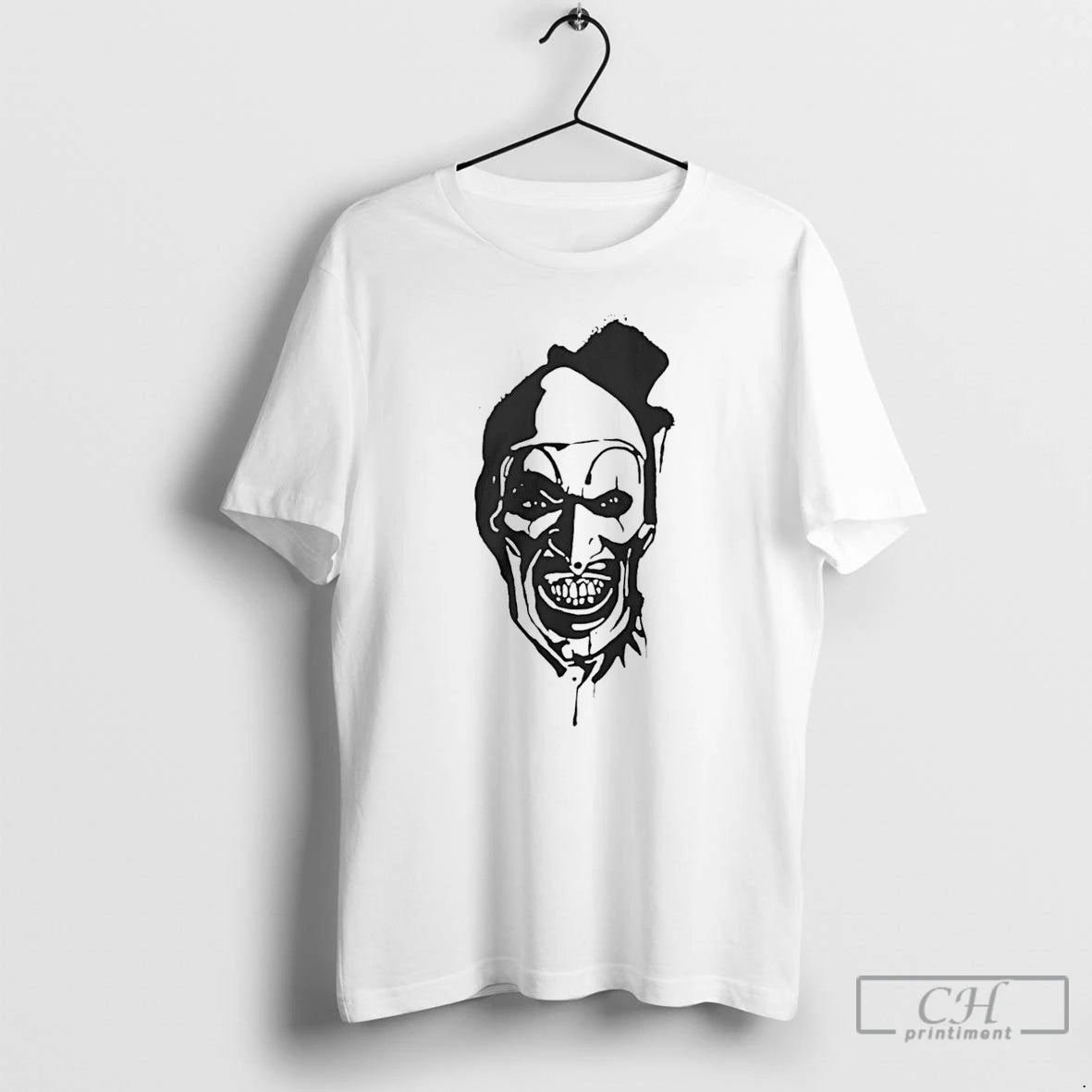 Classic Terrifier Merch Art The Clown Halloween T Shirts Hoodie Longsleeve