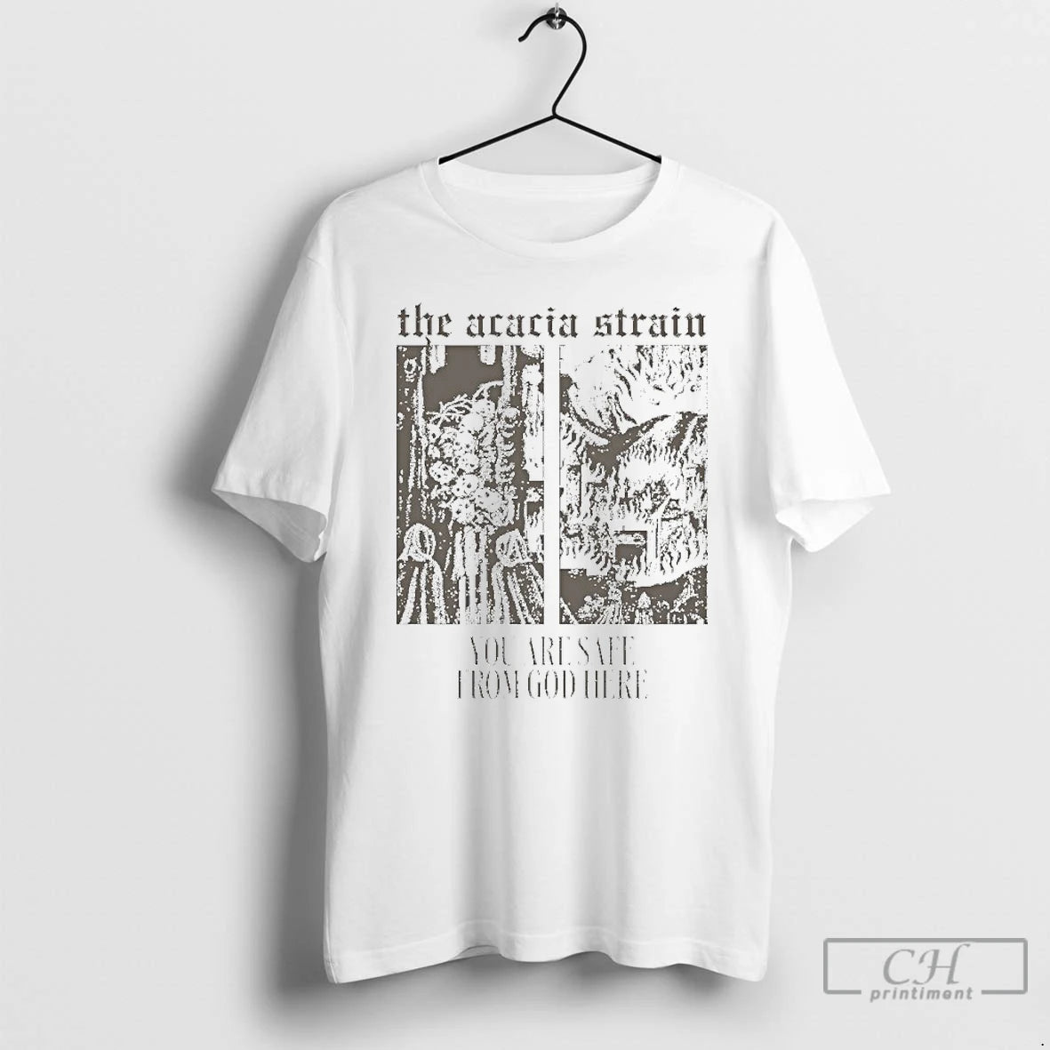 Classic The Acacia Strain You Are Not Safe From Dogs Here World Gone T Shirts Hoodie, Sweatshirt | CiraTrend.com