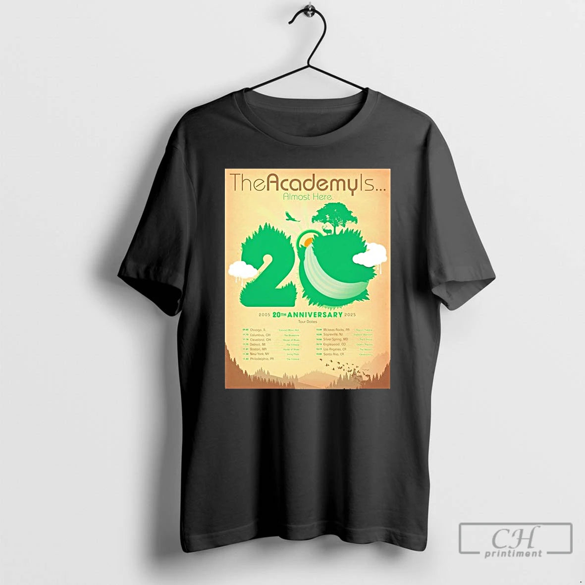 Classic The Academy Is 20 Year Almost Here Anniversary Tour 2025 2026 T Shirts Sweater Hoodie, Sweatshirt | CiraTrend.com