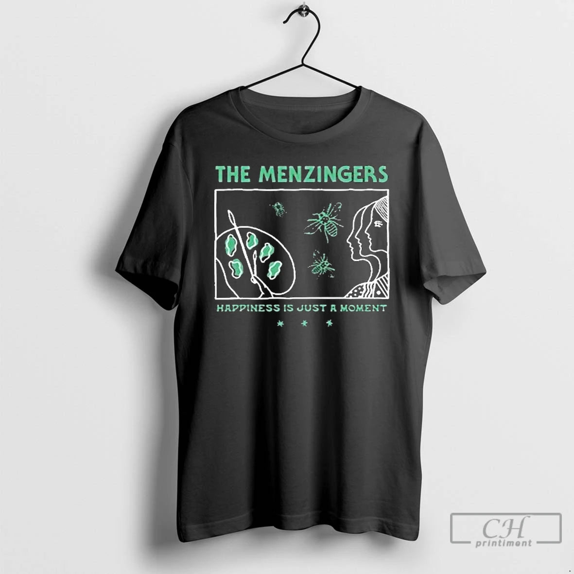 Classic The Menzingers Happiness Is Just A Moment Painter T-Shirts, Hoodie, Sweatshirt | CiraTrend.com