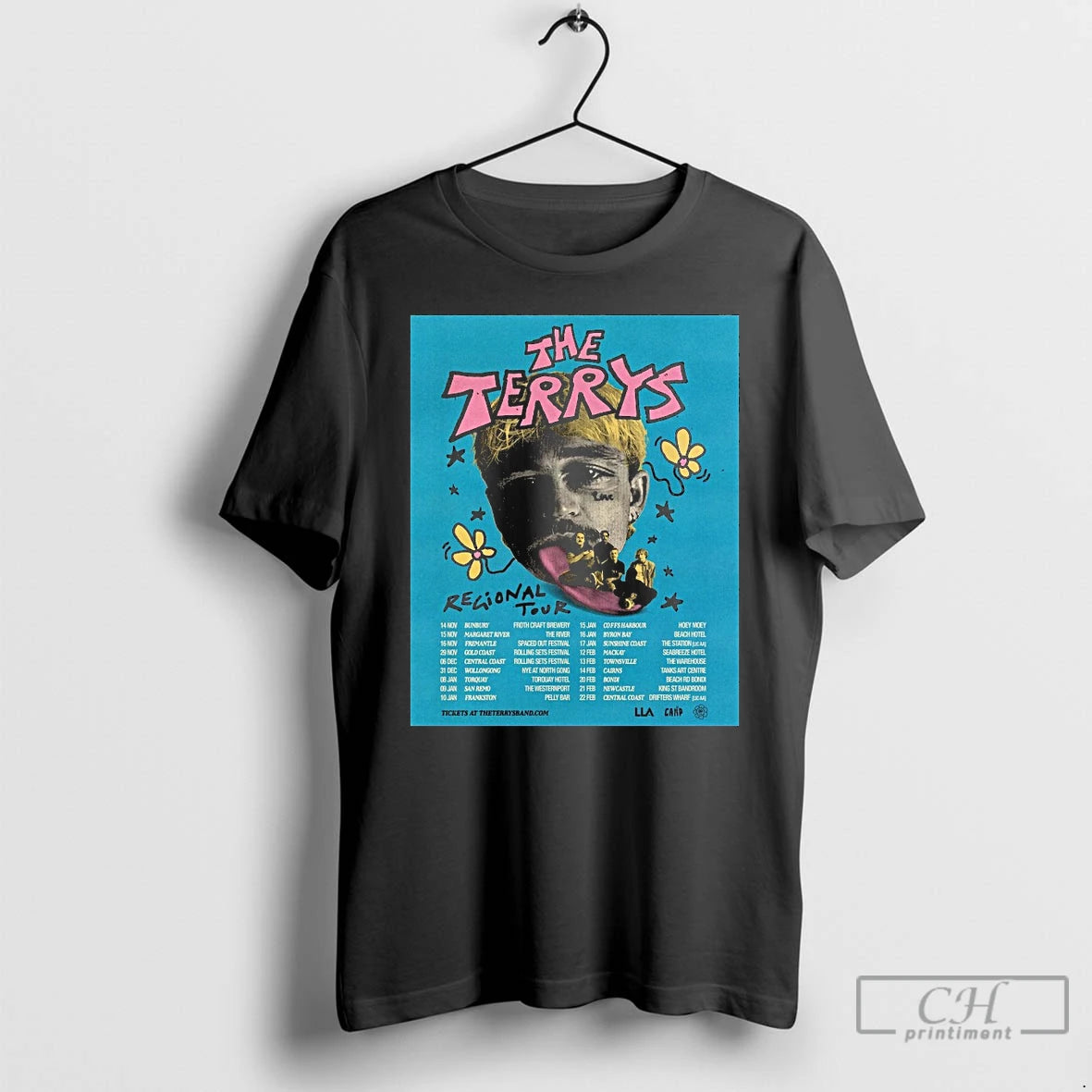 Classic The Terrys Regional 25 26 Tour T-Shirts, Hoodie, Sweatshirt | CiraTrend.com