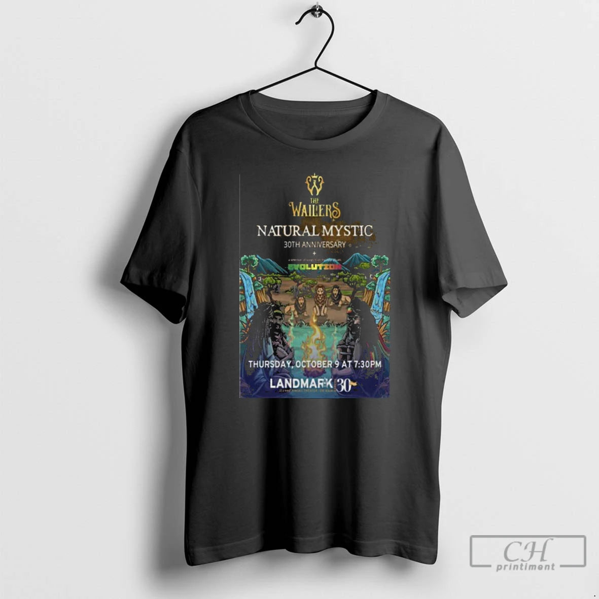 Classic The Wailers Washington Oct 9 2025 T Shirts Hoodie Longsleeve