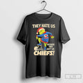 Classic They Hate Us Because They Aint Us Kansas City Chiefs Grinch Christmas T Shirts Hoodie, Sweatshirt | CiraTrend.com