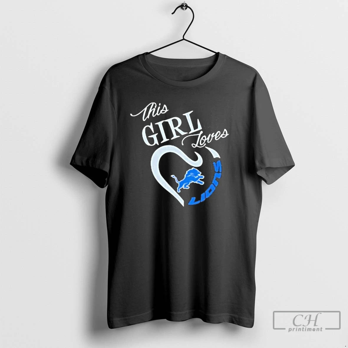 Classic This Girl Loves Detroit Lions T-Shirts, Hoodie, Sweatshirt | CiraTrend.com