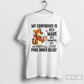 Classic Tiger Drink Coffee Self Made No Committee No Approval Just Pure Inner Belief T-Shirts, Hoodie, Sweatshirt