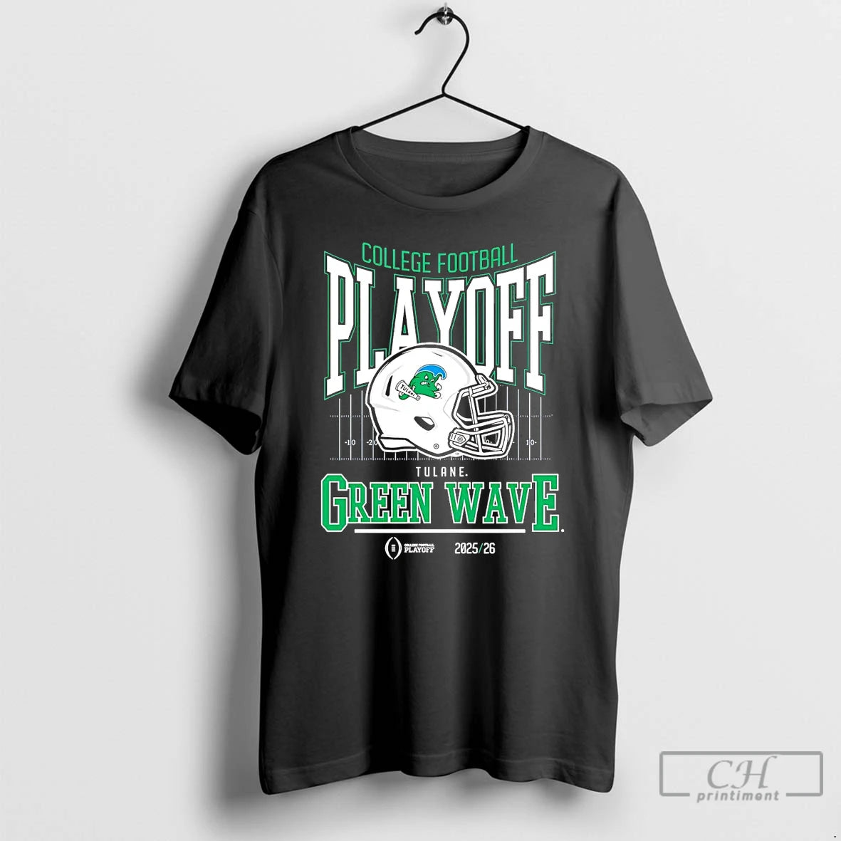 Classic Tulane Green Wave 2025 26 College Football Playoff Cfp Helmet T-Shirts, Hoodie, Sweatshirt | CiraTrend.com