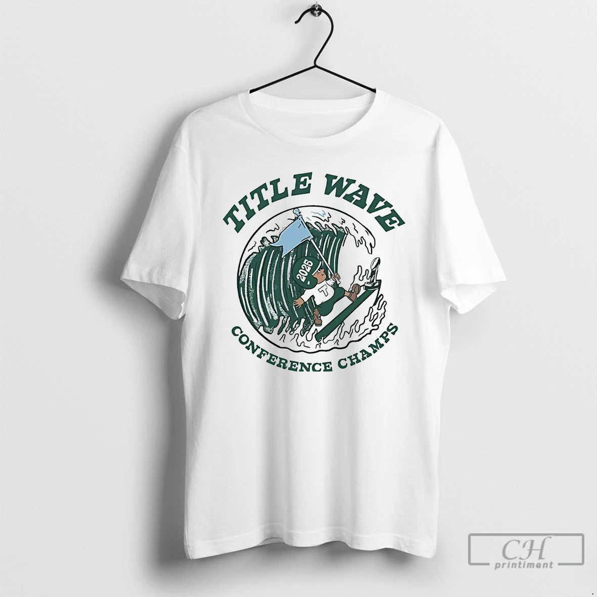Classic Tulane Green Wave 2025 Title Wave Conference Champs T-Shirts, Hoodie, Sweatshirt | CiraTrend.com