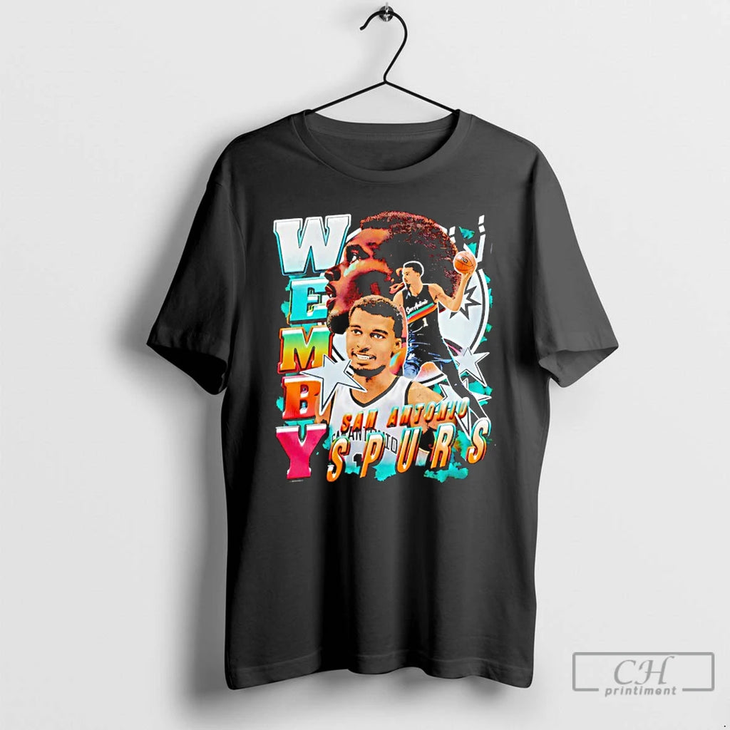 Classic Victor Wembanyama San Antonio Spurs Nba Player Vintage