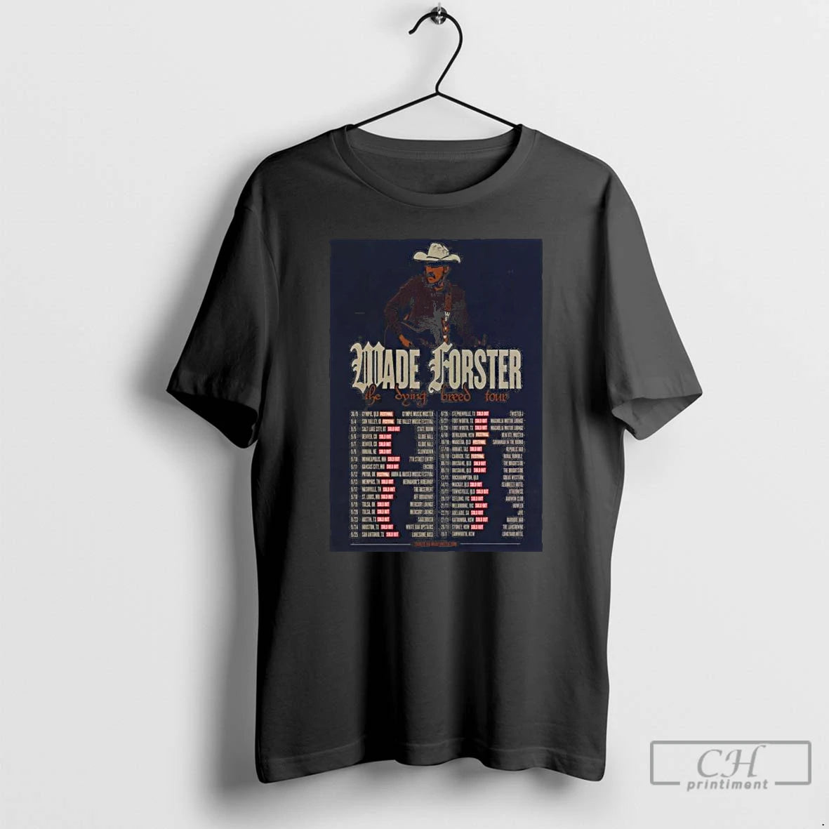 Classic Wade Forster 2026 The Dying Breed Tour T-Shirts, Hoodie, Sweatshirt | CiraTrend.com