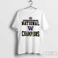 Classic Washington Huskies 2025 Ncaa Mens Soccer National Champions Locker Room T-Shirts, Hoodie, Sweatshirt | CiraTrend.com