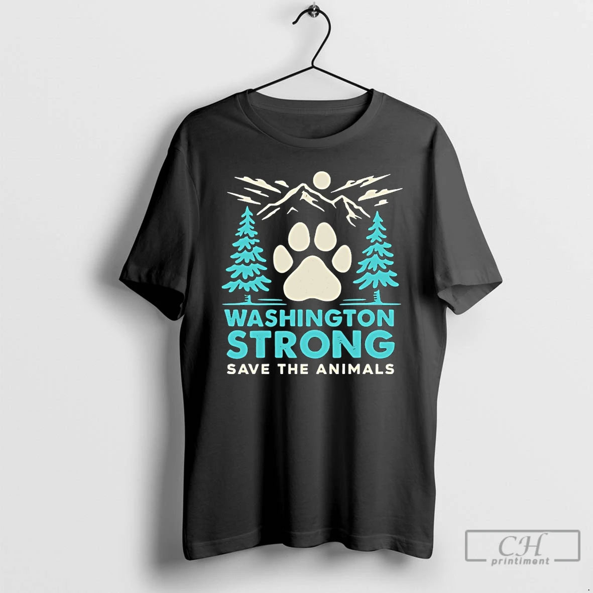 Classic Washington Strong Save The Animals T-Shirts, Hoodie, Sweatshirt | CiraTrend.com