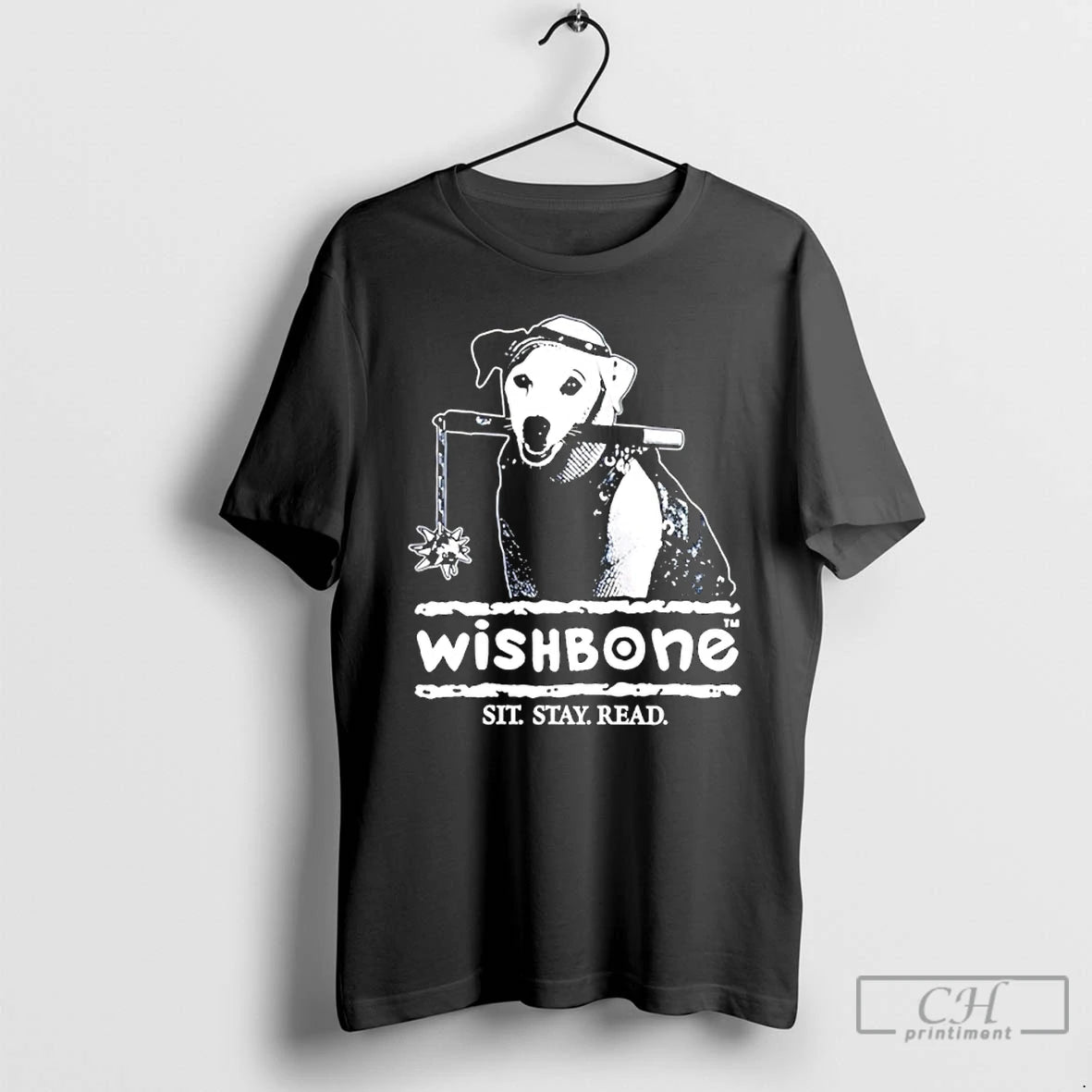 Classic Wishbone Sit Stay Read Dog T-Shirts, Hoodie, Sweatshirt | CiraTrend.com