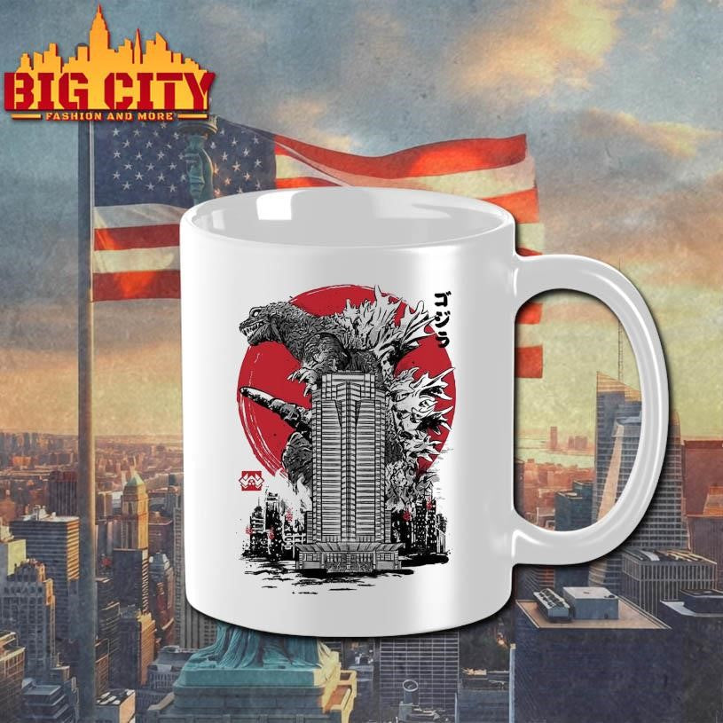 Classic kaiju attack on Nakatomi Shirt