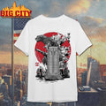 Classic kaiju attack on Nakatomi Shirt