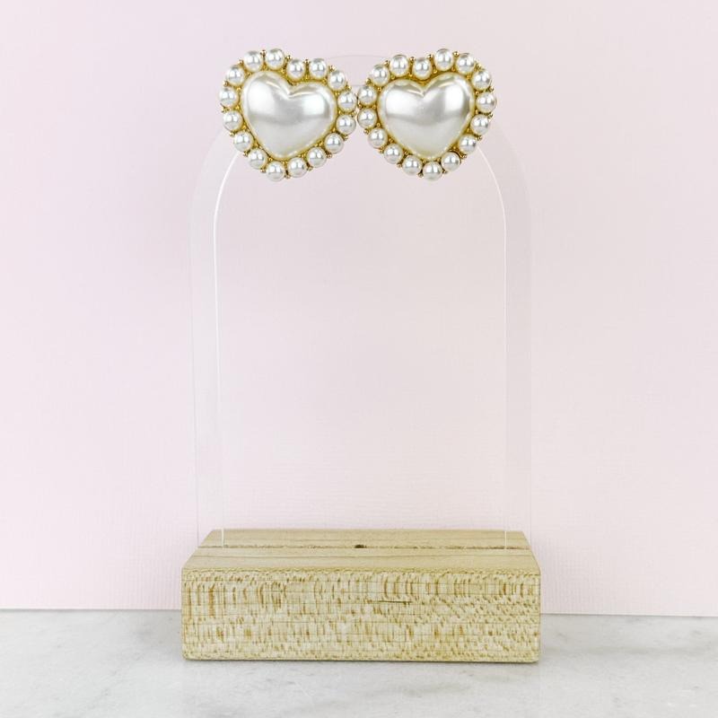 Classy Lady Heart Stud Earrings *Final Sale* T-Shirts, Hoodie, Sweatshirt | CiraTrend.com