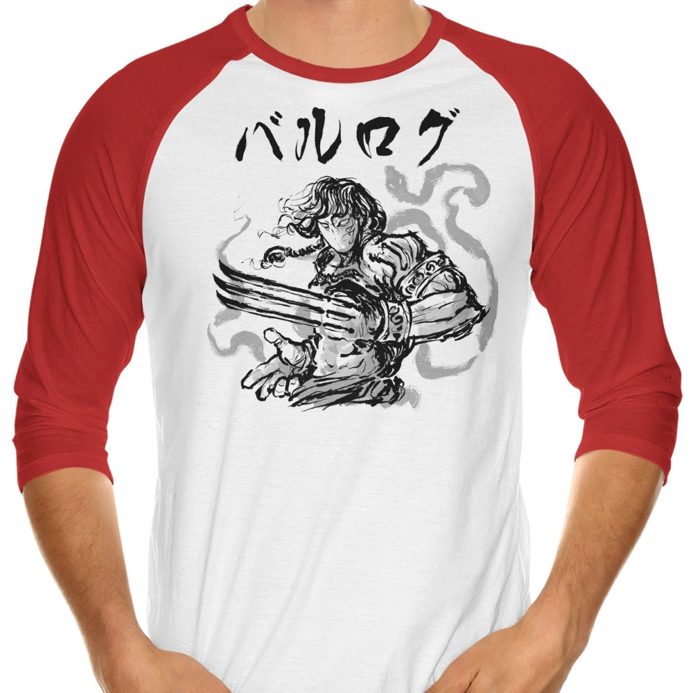 Claw Warrior - 3/4 Sleeve Raglan T-Shirt Hoodie, Sweatshirt | CiraTrend.com (Image 3)