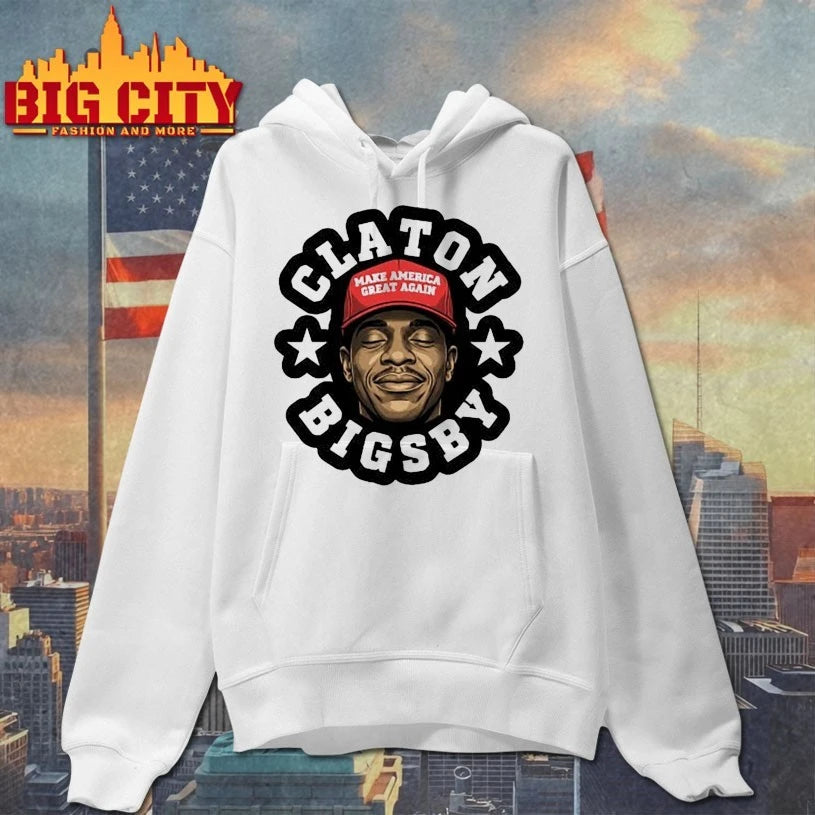 Clayton Bigsby face make america great again shirt