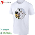 Clement Rabbit Rescue with Two Bunnies and Yellow Flowers shirt