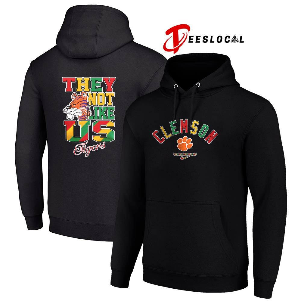 Clemson Tigers x Juneteenth they not like us shirt
