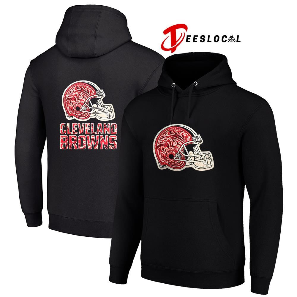Cleveland Browns Latino Heritage month logo helmet shirt