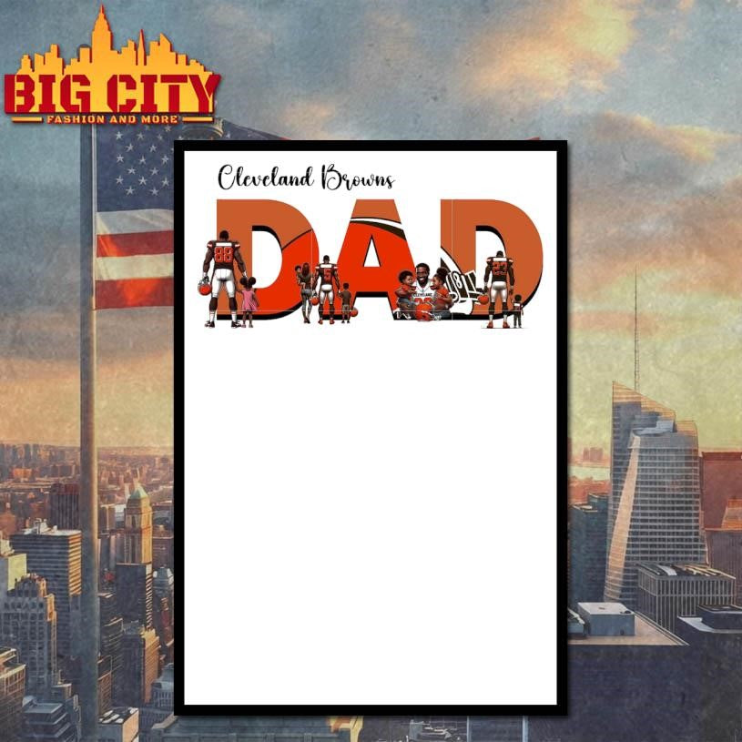 Cleveland Browns best dad ever shirt