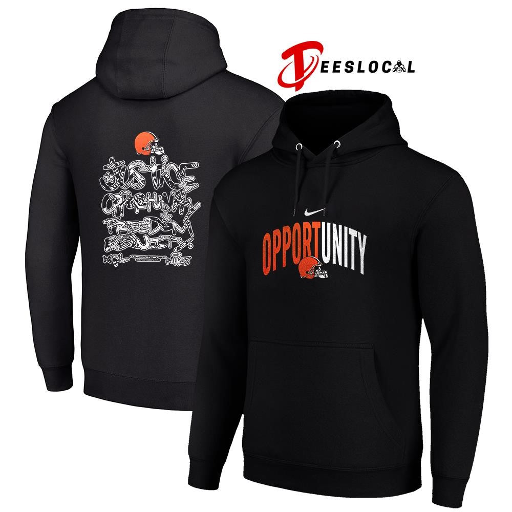 Cleveland Browns justice opportunity freedom equity shirt