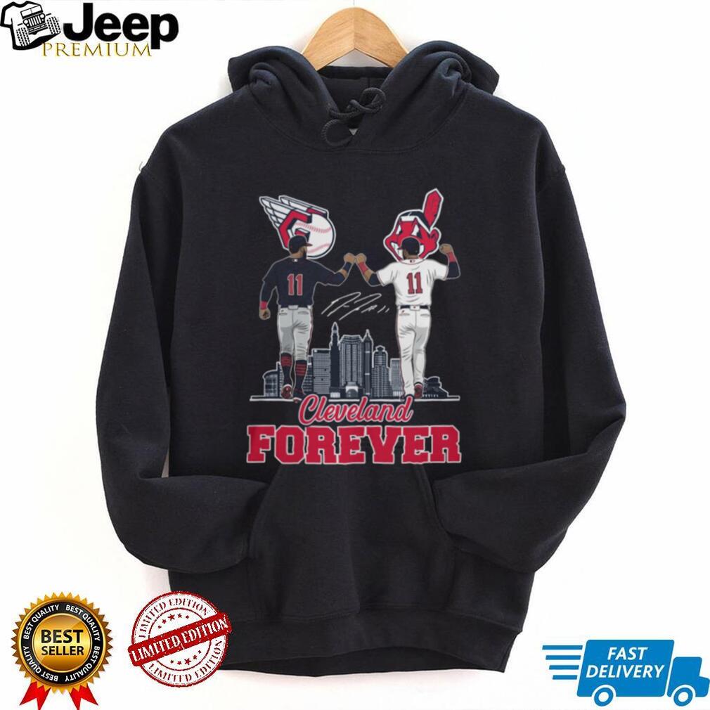 Cleveland Forever Baseball Guardians & Indians Heritage Skyline T Shirt
