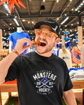Cleveland Monsters hockey team logo est 2007 Cleveland Ohio shirt