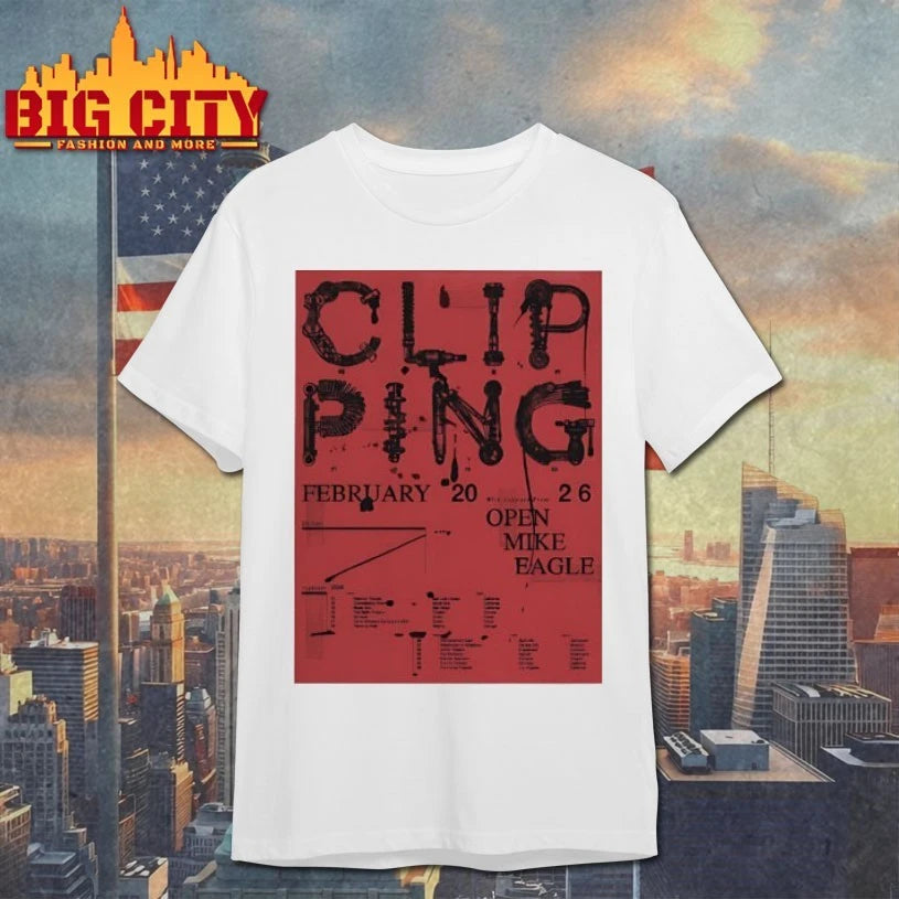 Clipping Open Mike Eagle February 2026 Tour USA shirt