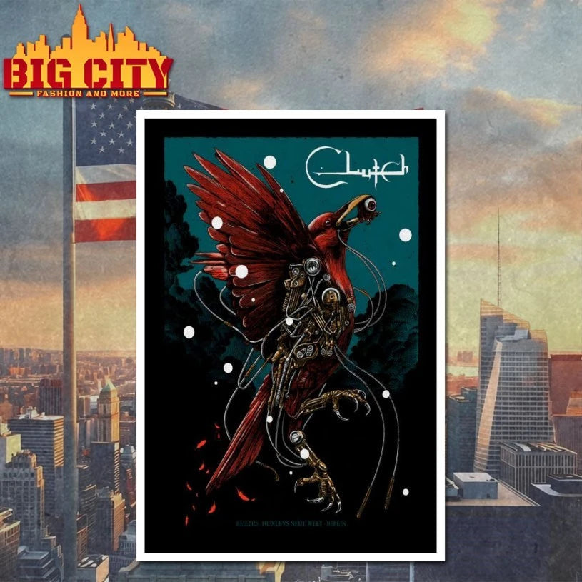 Clutch Event Berlin On Dec 3 2025 Poster shirt