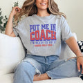 Coach Tim Walz Harris Put Me In Coach Shirt, Coach Walz, Anti Weird, Harris Walz 2024 Shirt, Comma La, Tee for Election...