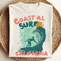 Coastal Surf T-Shirt, Surf Lover Sweatshirt, Trendy Beach Shirts, Surf Sweatshirt, Summer Shirt, Ocean T-Shirt, Surf...