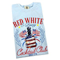 Cocktail USA Social Club Comfort Colors T-Shirt Hoodie, Sweatshirt | CiraTrend.com