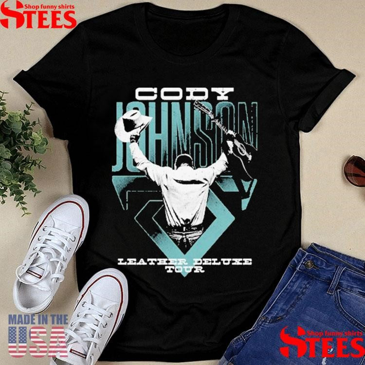 Cody Johnson Leather Deluxe Photo Tour T-Shirts