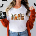 Coffee Pumpkin Unisex Tshirt - Halloween Chicken Nuggets - Funny Halloween T-Shirt- Trendy Halloween Hoodie, Sweatshirt