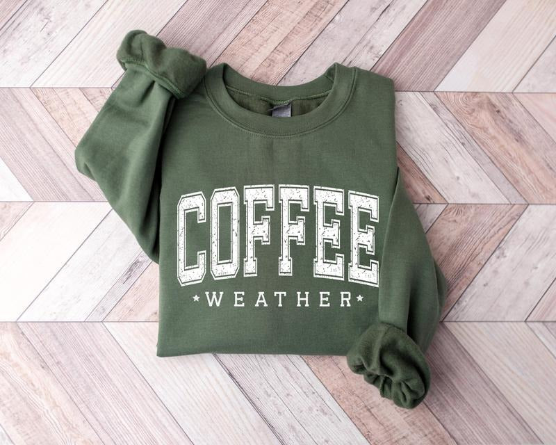 Coffee Weather Retro Coffee Lover Coffee Lover Shirt Retro Coffee Coffee Lover Shirt T-Shirts, Hoodie, Sweatshirt